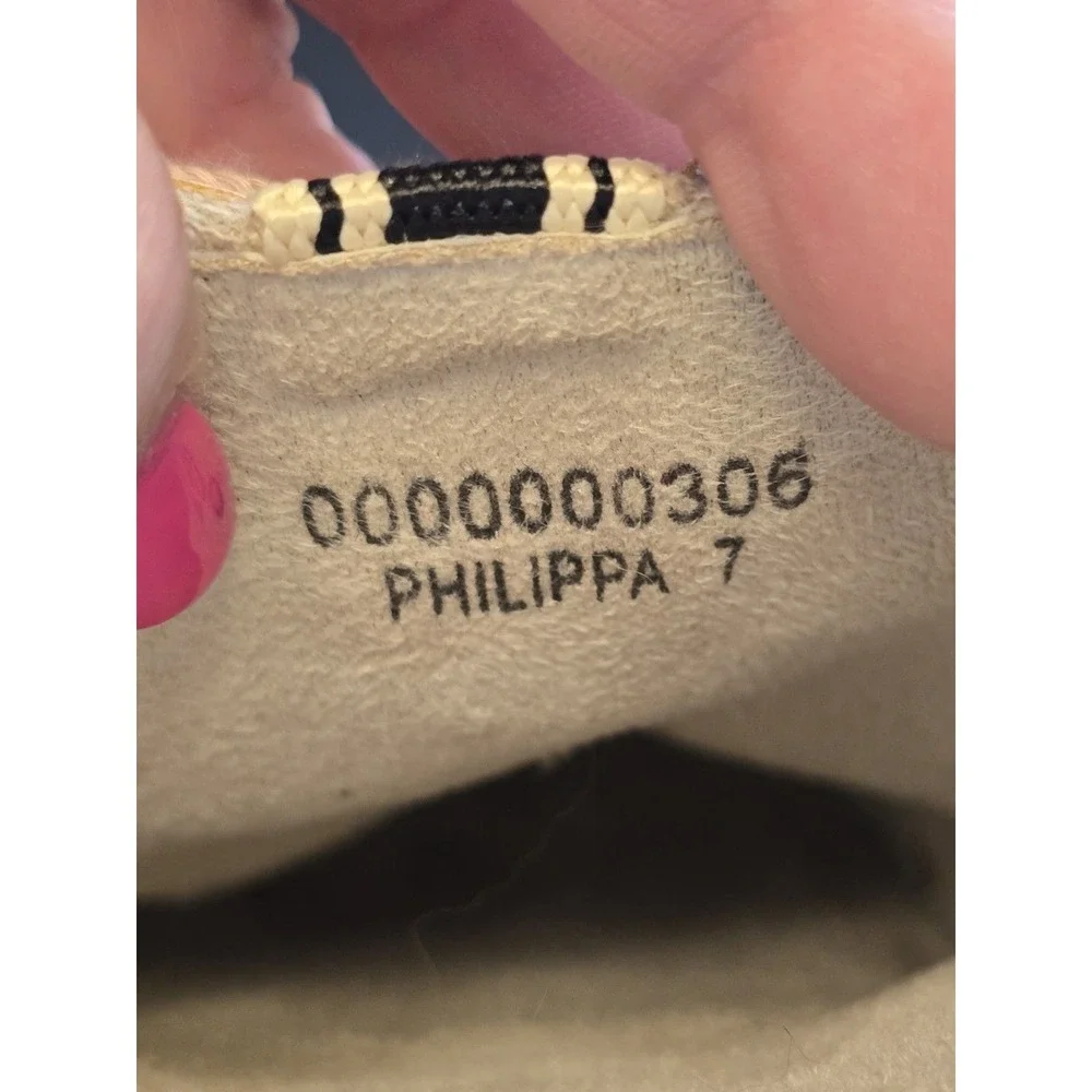 SHU SHOP PHILIPPA Snakeskin Lace‎ Up Sneakers Beige Gold Black White Size 7